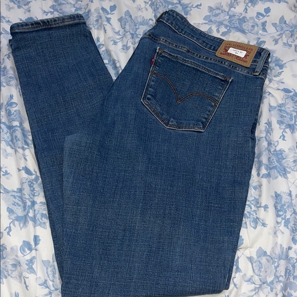 Levi's Denim - Levi's Women's Dark Blue Skinny Jeans